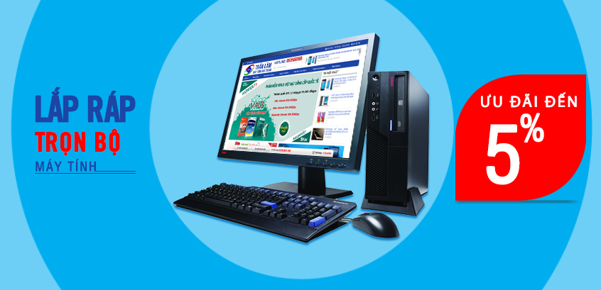 Lắp ráp trọn bộ máy tính
